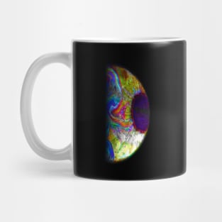 Eye Am On Another Planet Space Eyeball Mug